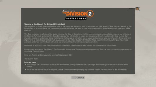 Tom Clancy\'s The Division 2 - Private Beta2019-2-7-17-42-38