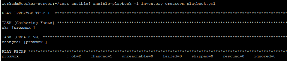 ansible playbook